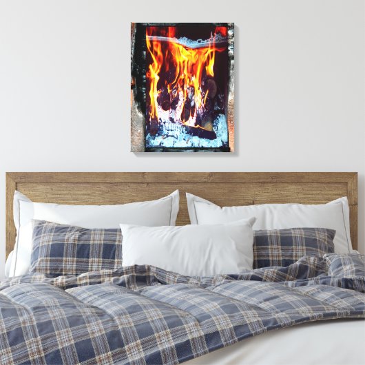 Aflame Canvas Afdruk (Insitu (Slaapkamer))