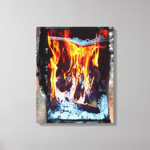 Aflame Canvas Afdruk