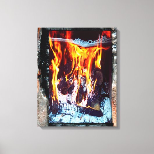 Aflame Canvas Afdruk (Voorkant)
