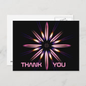 Aflame Dank je Briefkaart (Voorkant / Achterkant)