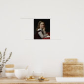 Afleiding door William-Adolphe Bouguereau Poster (Keuken)