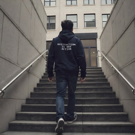 Afleiding Is Geen Actie Hoodie