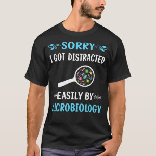 afleiding van een microbioloog t-shirt