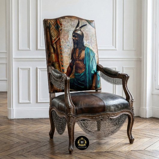 Afleiding van  Rustisch Man Tissuepapier