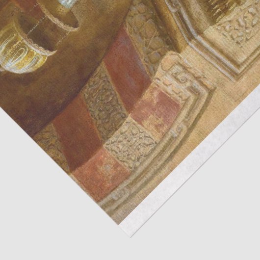 Afleiding van  Rustisch Man Tissuepapier (Detail)