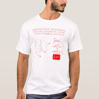 Afleiding voor de formule van het volume van een k t-shirt