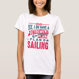 Aflevering pensioenplan t-shirt