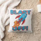 Aflevering van raketschild kussen (Deken)