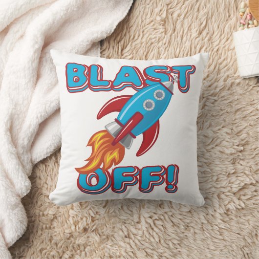 Aflevering van raketschild kussen (Deken)