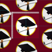 Aflooplampje met Diploma Fabric Stof (Delen)