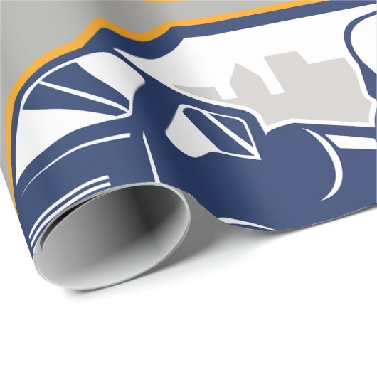 Aflooppapier voor trekchirurg cadeaupapier (Rol Hoek)