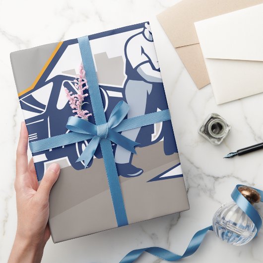 Aflooppapier voor trekchirurg cadeaupapier