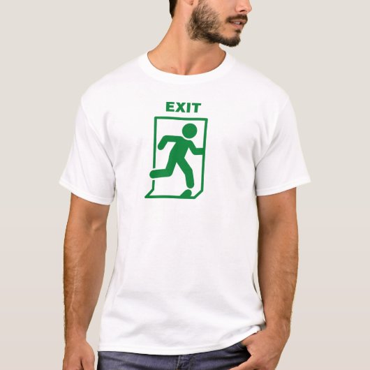 AFLOPEN T-SHIRT (Voorkant)