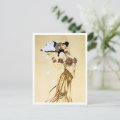 Aflopen - van de Pierrot's Love Series Briefkaart (Staand voorkant)