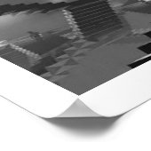 Aflopende paden poster (Hoek)