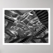 Aflopende paden poster (Voorkant)