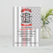 Aflossing brandweerman kaart (Staand voorkant)