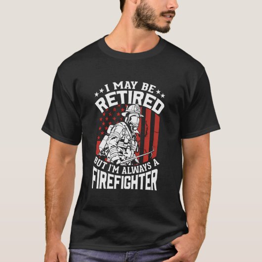 Aflossing brandweerman t-shirt (Voorkant)