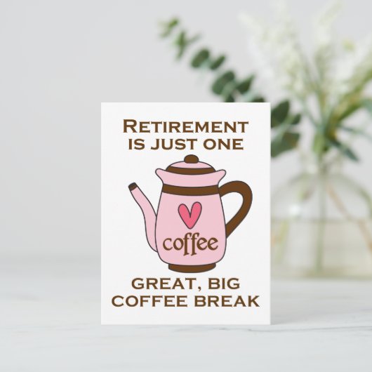 Aflossing is briefkaart (Staand voorkant)