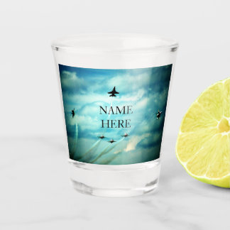 Aflossing luchtmacht Verenigde Staten Shot Glas