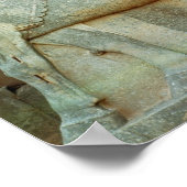 Aflossing van een antropomorfe stier poster (Hoek)