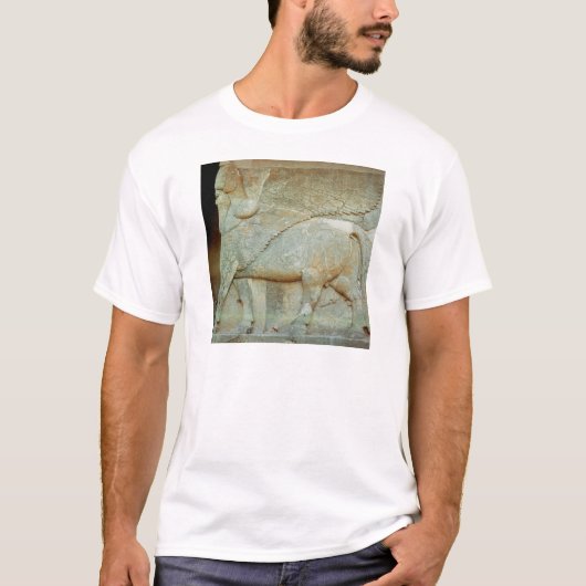 Aflossing van een antropomorfe stier t-shirt (Voorkant)