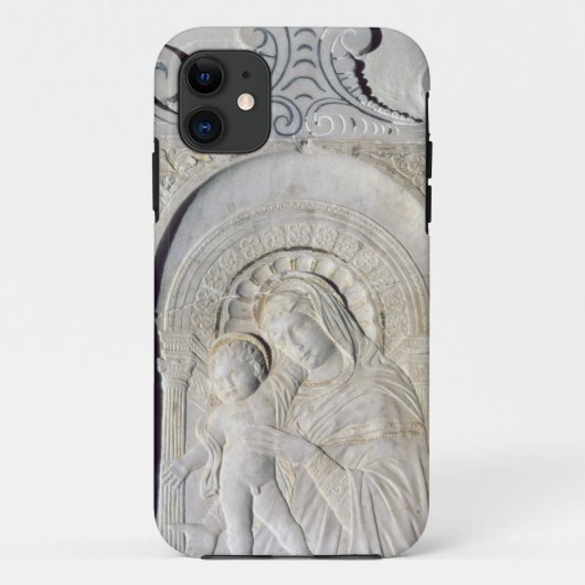 Aflossing van een Madonna en een kind (marmer) Case-Mate iPhone Case (Achterkant)