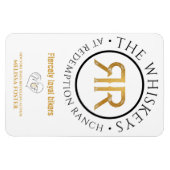 Aflossingsschaal Whiskeys Logo Flexible Magnet Magneet (Horizontaal)