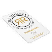 Aflossingsschaal Whiskeys Logo Flexible Magnet Magneet (Rechterzijde)