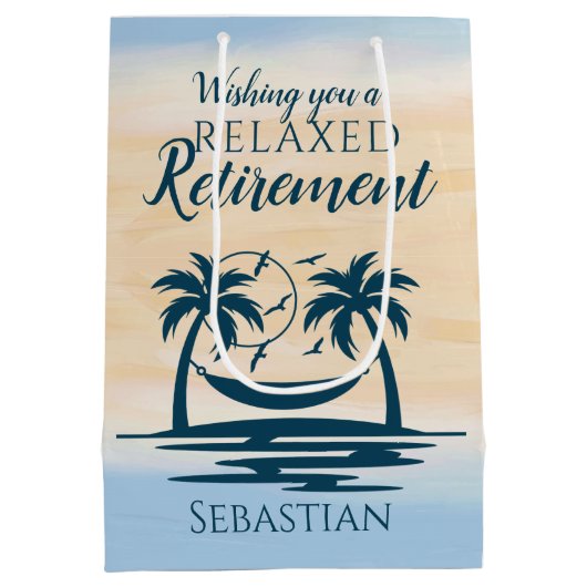 Aflossingstranspleet Medium Cadeauzakje (Achterkant)