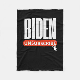 Afmelden Biden Trump inauguratiedag Fleece Deken