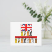 Afmelden Gefeliciteerd Briefkaart (Staand voorkant)