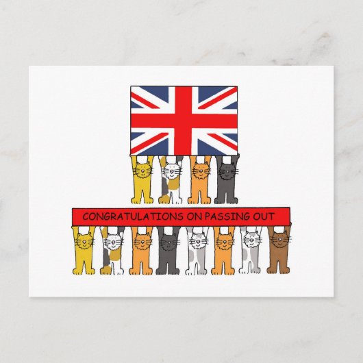 Afmelden Gefeliciteerd Briefkaart (Voorkant)