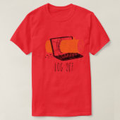 Afmelden T-shirt (Design voorkant)