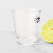 Afmelden van Stress Sarcastisch Professionele Shot Glas (Links)
