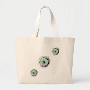 Afmetingen: 13,5 inch (l x 18,5 inch); 5,5-inch di grote tote bag