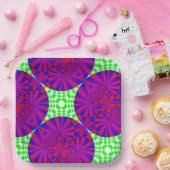 Afmetingen gevouwen door Kenneth Yoncich Papieren Bordje (Feest)