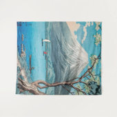 Afmetingen met klassieke Japanse kunst Wandkleed (Voorkant (horizontaal))