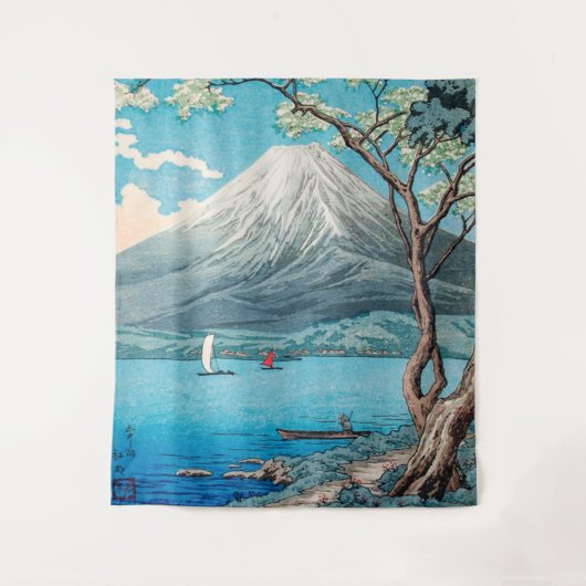 Afmetingen met klassieke Japanse kunst Wandkleed (Voorkant)