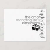 Afmetingen opnameduur briefkaart (Voorkant)