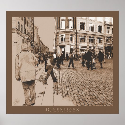 Afmetingen Poster (Voorkant)