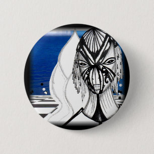 "Afmetingen" Ronde Button 5,7 Cm