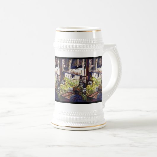 Afmetingen van Curiosity Bierpul (Voorkant rechts)