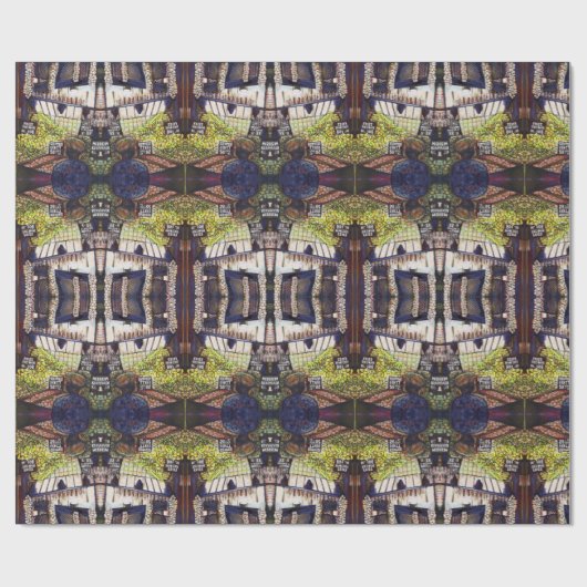 Afmetingen van Curiosity Cadeaupapier (Vlak)