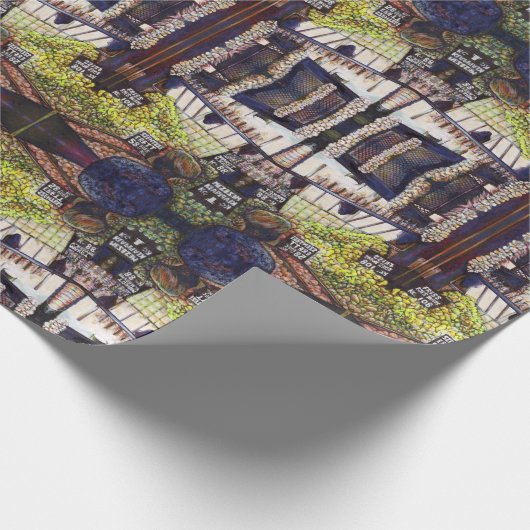 Afmetingen van Curiosity Cadeaupapier (Hoek)