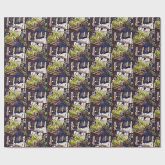 Afmetingen van Curiosity Cadeaupapier (Vlak)