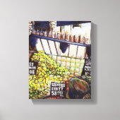 Afmetingen van Curiosity Canvas Afdruk (Voorkant)