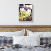 Afmetingen van Curiosity Canvas Afdruk (Insitu (Slaapkamer))