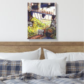 Afmetingen van Curiosity Canvas Afdruk (Insitu (Slaapkamer))