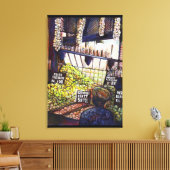 Afmetingen van Curiosity Canvas Afdruk (Insitu (Woonkamer))